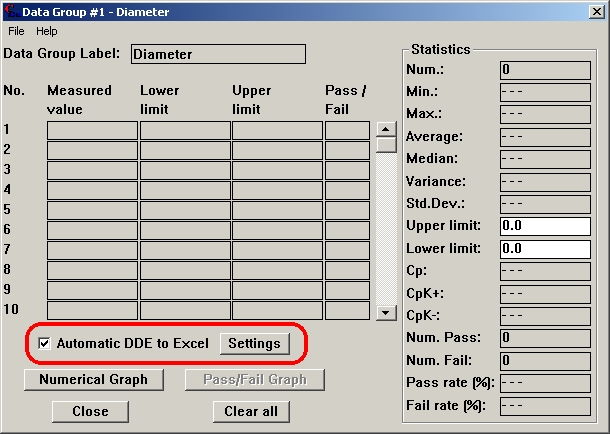 Automatically Export Results from VisionGauge to Excel