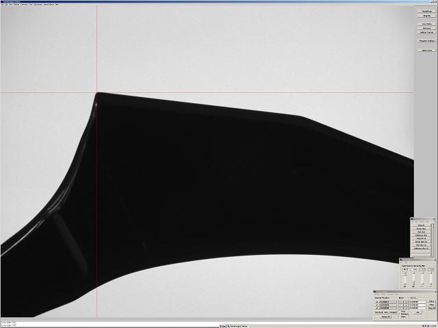 Orthopedic taper measurements and hip stem replacements inspected with VisionGauge Digital Optical Comparators