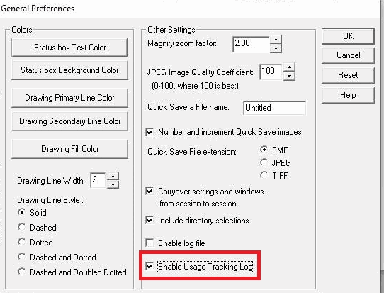 Usage Tracking in VisionGauge OnLine