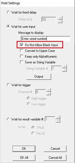 Program Toolbox - updated Waitstep options