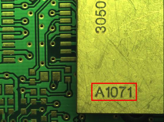 optical character recognition for electronic assembly verification