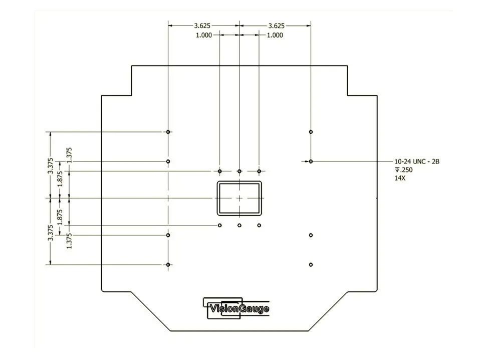 Desktop-Configuration-Base-Plate-Dimensions