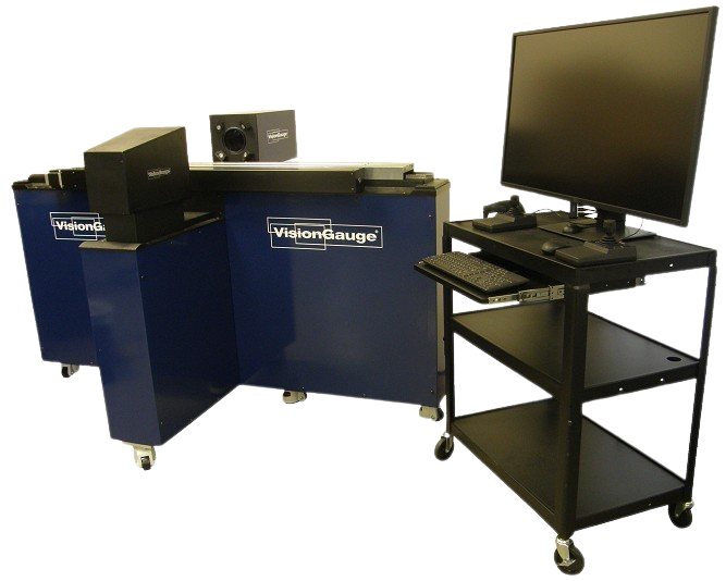 An extended-travel VisionGauge 500 Series system for long parts
