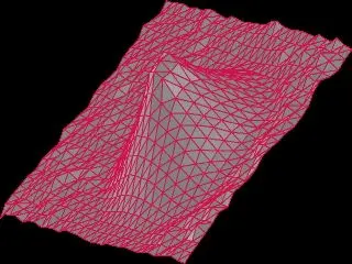 a 3D graph of automatic volume measurement in VisionGauge