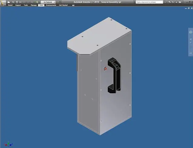 VisionGauge custom handheld inspection device diagram