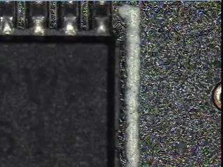 epoxy underfill for perfect focus