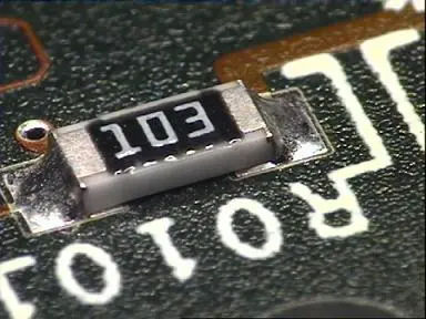 a close up of parts on a circuit board