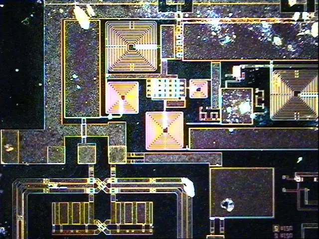 darkfield inspection on a wafer with VisionGauge