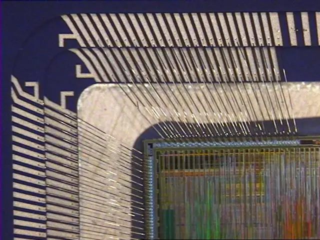 High-accuracy visual measurement of wiring on a wafer