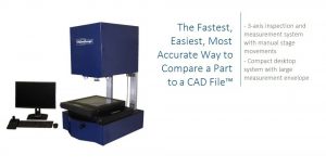 The 400 Series VisionGauge Digital Optical Comparator is a state-of-the-art inspection and measurement system in a compact desktop format with a large measurement envelope.