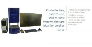 The 300 Series VisionGauge Digital Optical Comparator are cost-effective, easy-to-use Field-of-View systems that are ideal for smaller parts.