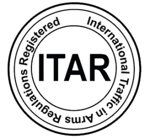 VISIONx, Inc is ITAR registered.