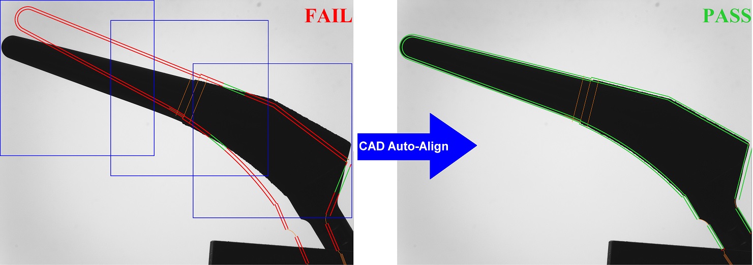 Multi-FOV CAD Auto-Align