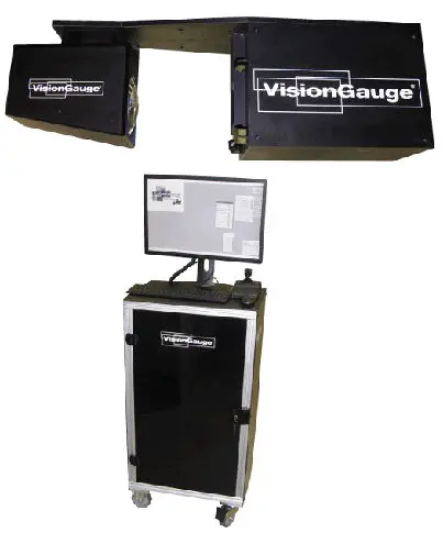 The VisionGauge StandAlone Inspection and Measurement system.