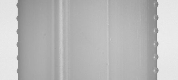 plastic plastic part on a Digital Optical Comparator