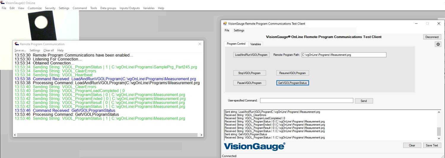 Remote Program Communications demonstration