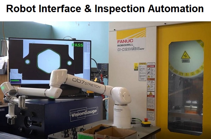 Robot Interface & Inspection Automation with VisionGauge