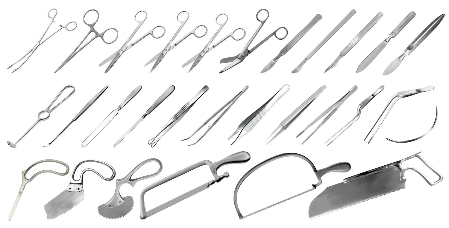 Surgical instruments inspection