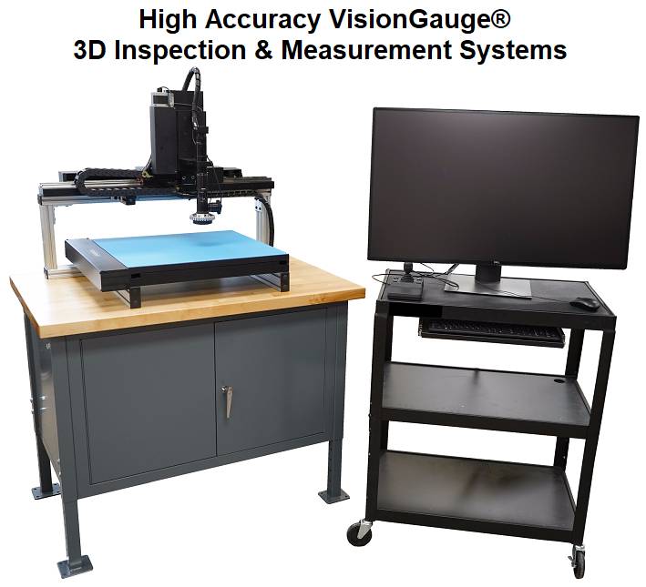 VisionGauge® High Accuracy 3D Inspection and Measurement Systems