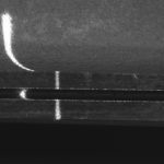 Z-axis laser measurements for depth and height of parts on VisionGauge® Digital Optical Comparator